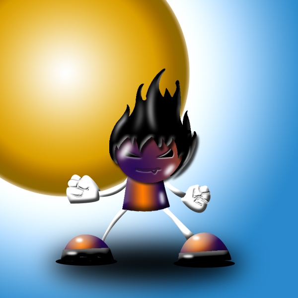 Creation of Embosed mascot: Step 4